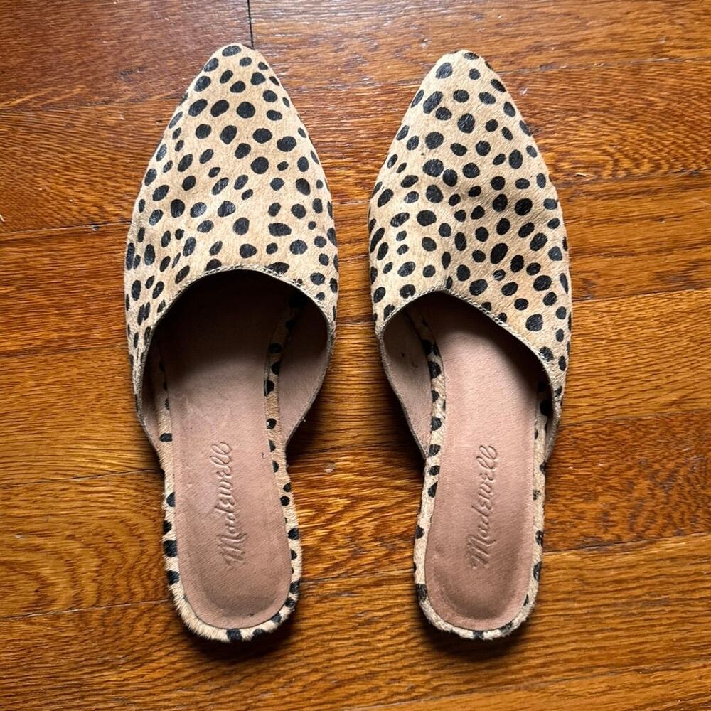 Madewell Animal Print Slip On Flats